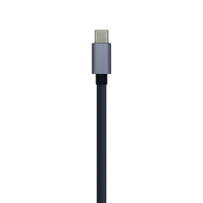 Aisens Convertidor USB-C a Ethernet Gigabit y Hub 3x USB 3.0 Gris